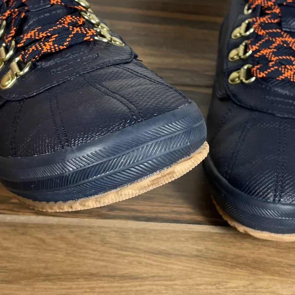 Keds Scout Womens Size 7 Shoes Blue Wool Lined Dream Foam Rain Sneaker Boot